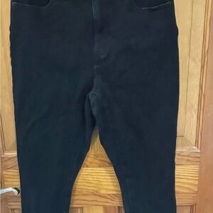 Tribal Black High Rise Jeggings Sz 6
